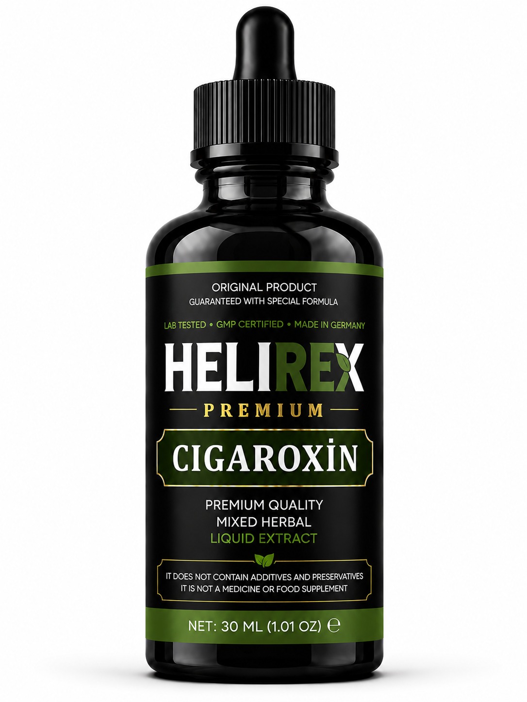 Helirex Premium Cigaroxin Damla 30ML